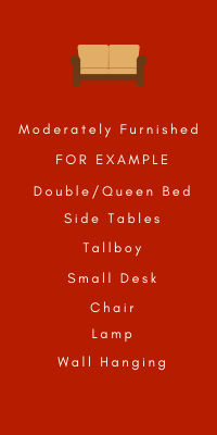 Studio Or 1 Bedroom Apartment Moderately Furnished